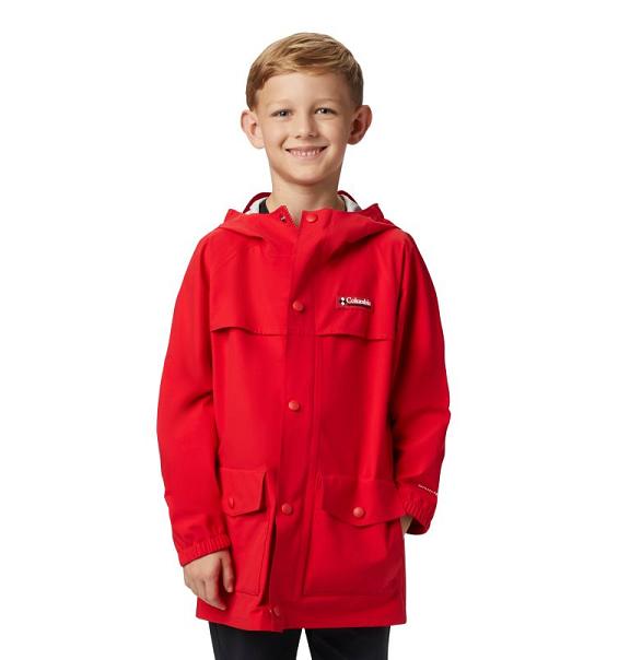 Columbia Disney Ibex Waterproof Jacket Red For Girls NZ19328 New Zealand